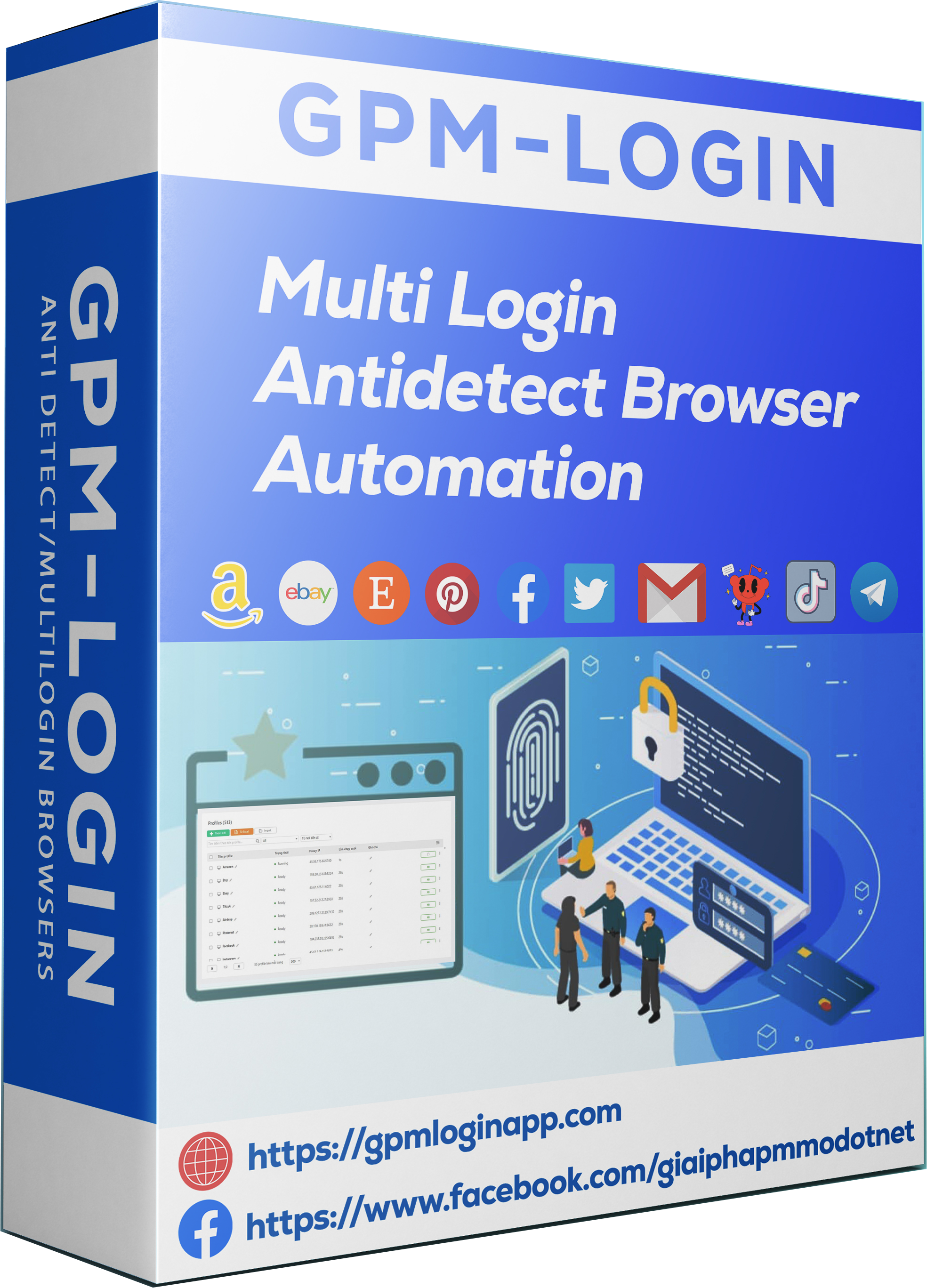 GPM Login Product Box