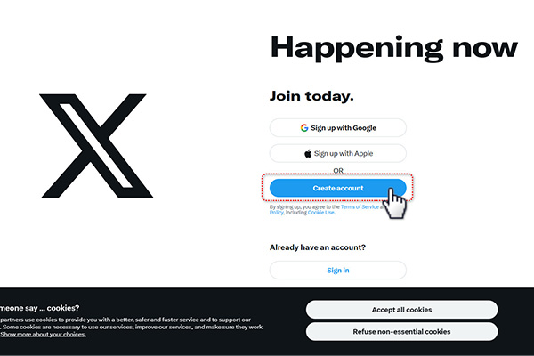 Create Your X Account